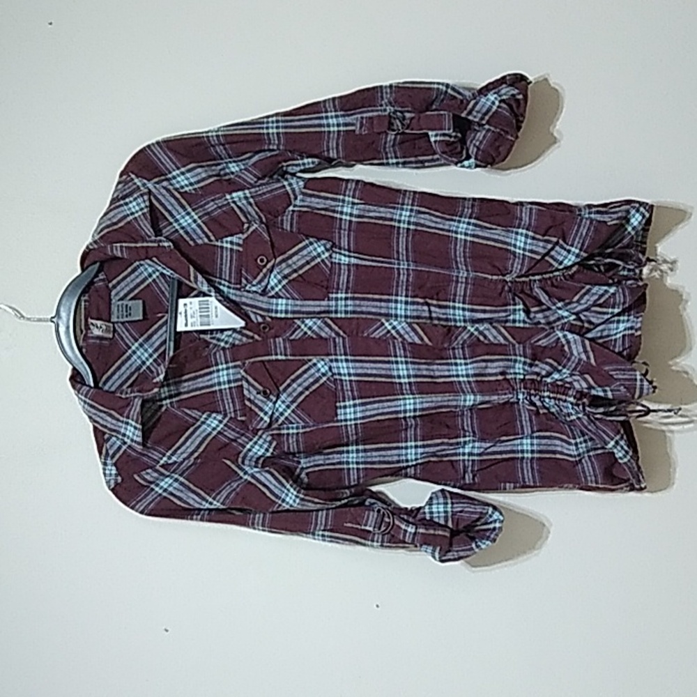 Buckle Women's Plaid Button Down Shirt